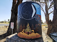 Tarcutta Street Art | Painted Water Tank