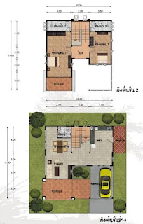 บ้านสองชั้น สร้อยสยาม 2 ห้องนอน 3 ห้องน้ำ [082]