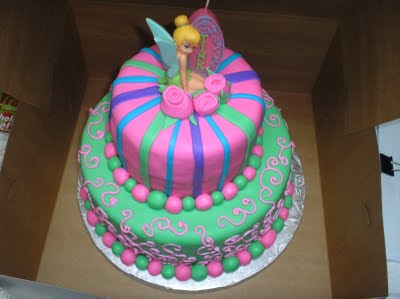 Tinkerbell Birthday Cake on Tinkerbell Cakes For Children Parties