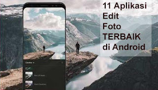 Aplikasi edit foto terbaik untuk HP
