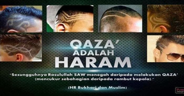 Hukum Tentang Rambut  dalam  Islam  fesyen Qaza cabut 