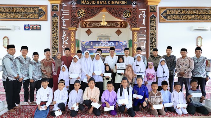 Dalam Rangka Nuzul Qur'an, KKG PAI Pariaman Tengah Gelar Tablik Akbar