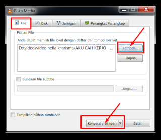 Cara Convert File Video Menjadi Mp3 Dengan VLC Media Player
