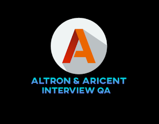 Altron and Aricent Interview Question Answer