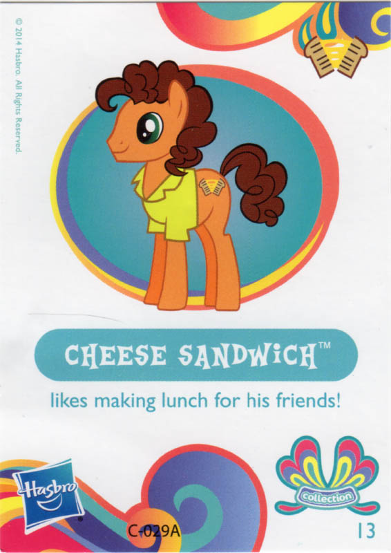 MLP Cheese Sandwich Blind Bag Cards  MLP Merch