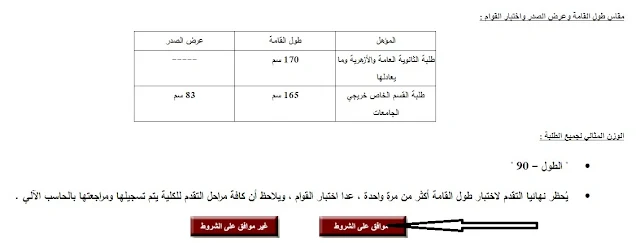 الالتحاق بكلية الشرطه على الانترنت 2014 صفحة تسجيل البيانات