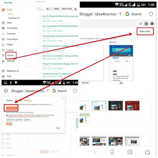 How To Edit Blogger Template On Mobile Device