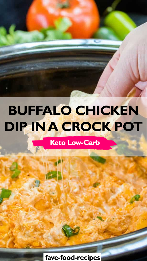 Buffalo Chicken Dip in a Crock Pot