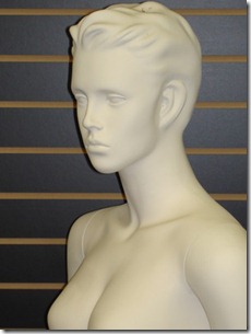 white mannequin