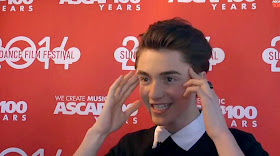Greyson Chance contacting Planet X at Sundance - 2014
