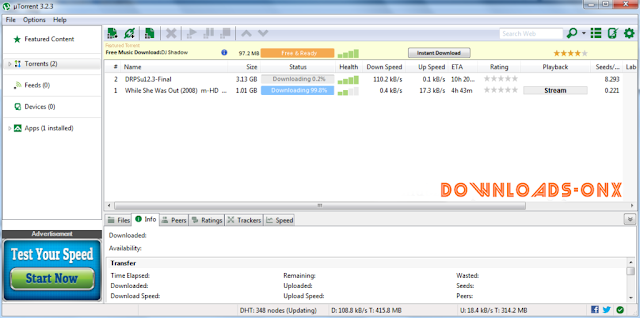 Download uTorrent 3.2.3 Free 