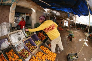 hirsch in morocco - a rare grocery purchase