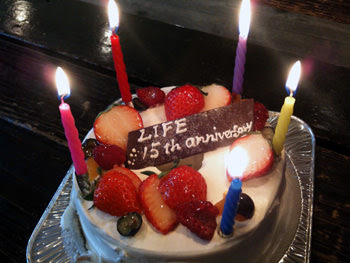 ＬＩＦＥ１５周年