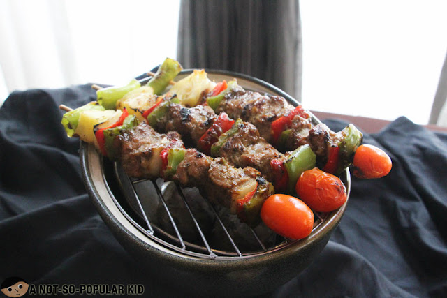 Thai Pork Skewers of Mango Tree