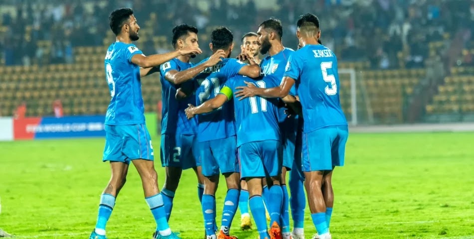 Indian football team FIFA World Cup Qualifiers Third round Afghanistan Qatar Kuwait 2024