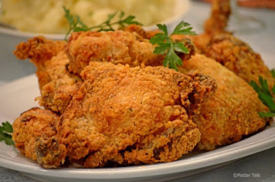 Oven Buttermilk Fried Chicken