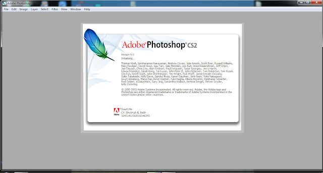 Tampilan Loading Photoshop CS2