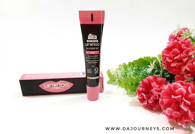 Review Wangskin Lip Tattoo #Lovely Pink