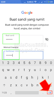 masuk email baru di hp