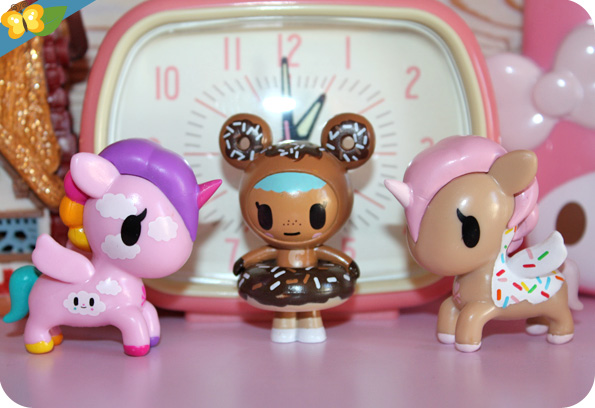 Les mini collectibles de Tokidoki : Donutella et Unicorno 