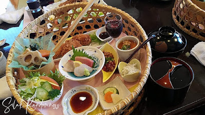 Japanese style sashimi set meal with miso soup in Oarai Silak Randomness