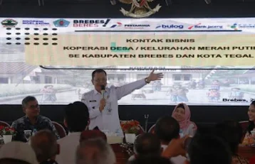 100 Persen Terbentuk, Kopdes Merah Putih Brebes Jalin Kontak Bisnis