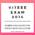 VITEEE Exam 2014 - Download Previous Year Question paper with solutions (Part 2)