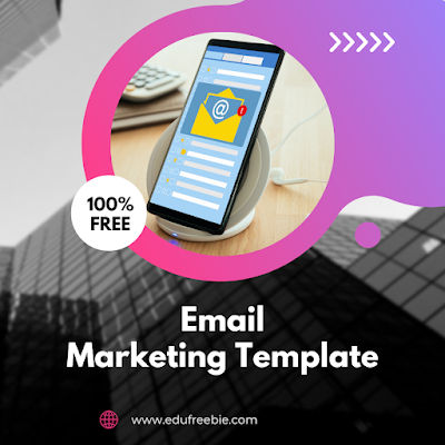 Email marketing  template