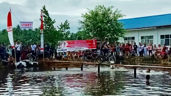 Lanal Nias Meriahkan Acara Jelang HUT RI ke-74