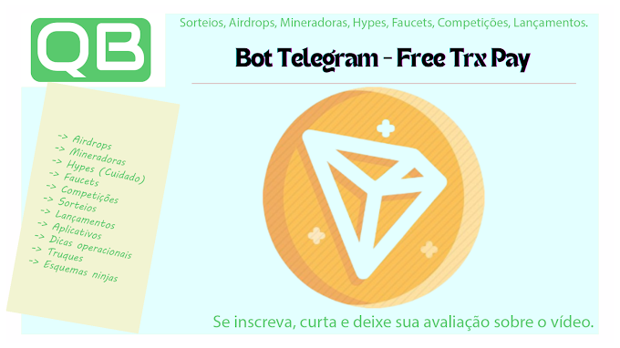 Bot Telegram - Free Trx Pay