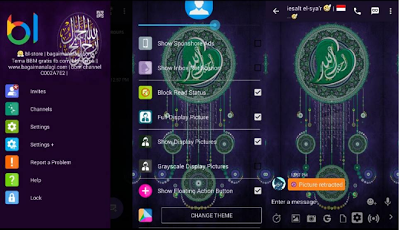 BBM MOD I Love Allah | BBM Whatsapp Apk v2.13.1.14 Terbaru