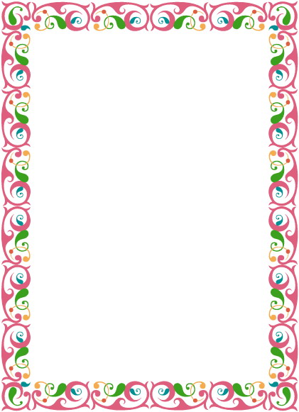 Contoh Border Page Border  Joy Studio Design Gallery 