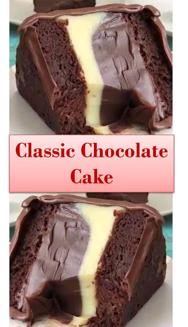 Classic Chocolate Cake #Classic #Chocolate #Cake #ClassicChocolateCake