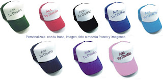 plasma tu diseño en una gorra