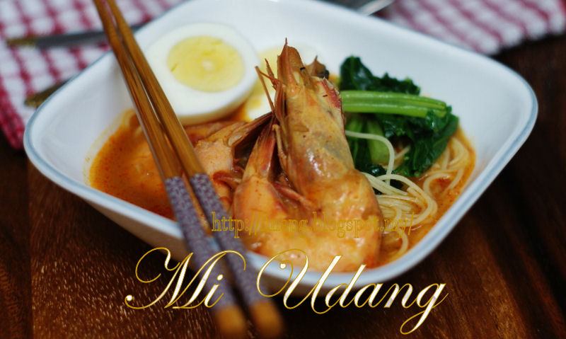 Mi Udang Sedap Mudah Cara Membuatnya - TERATAK MUTIARA KASIH