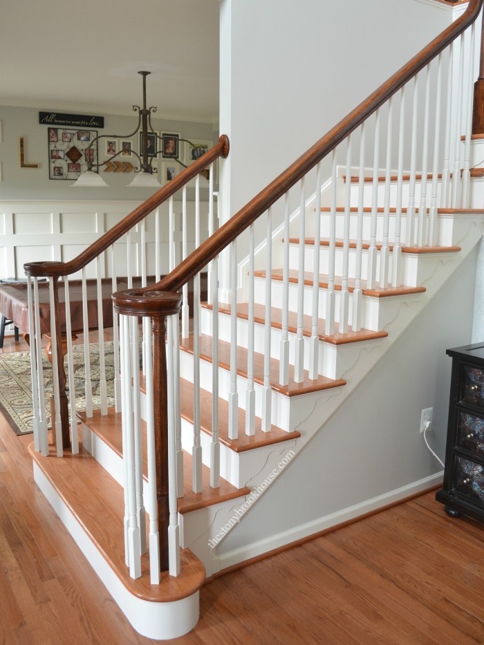 Staircase finished lower view