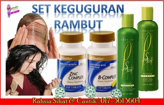 RAMBUT GUGUR?  Sihat, Cantik & Bahagia