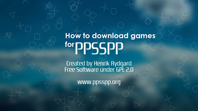 how to download games for ppsspp