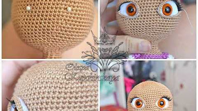 Cómo hacer ojos amigurumi Fácil paso a paso