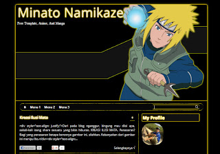 DOWNLOAD TEMPLATE BLOG MINATO NAMIAZE