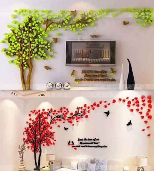  ]Hiasan Wallpaper Dinding Kamar 3D untuk Dekorasi Rumah Minimalis