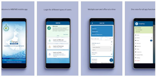 Install WBiFMS (West Bengal Finance Dept) Mobile App
