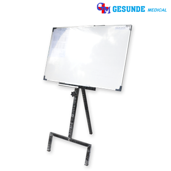 Jual Papan Tulis Whiteboard Satu Muka + Kaki Standing 