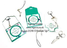 Stampin' Up!® Customer Thank you gift: Scissor Charm