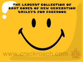 Largest Collection of Facebook Chat codes for Latest Smileys & Emoticons