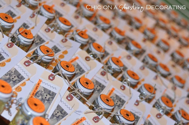 Halloween eyeball party invitations at chic on a shoestring decorating blog