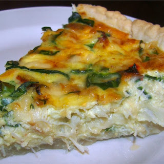 Delicious Crab and Swiss Quiche