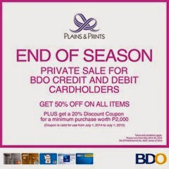 Plains & Prints End of Season Sale