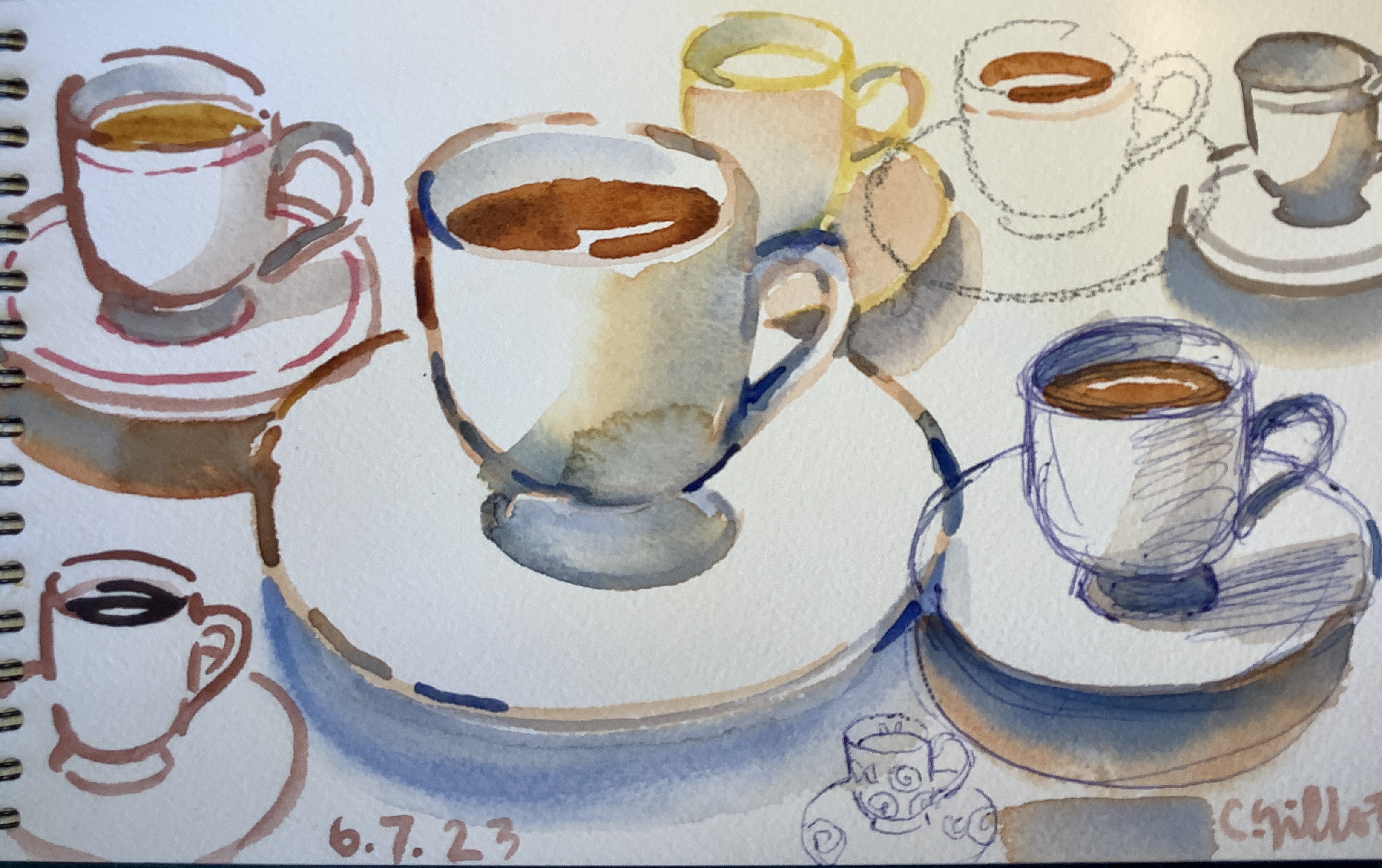 Paint with Coffee + Tea Art Class Kit — SOLSTICE HANDMADE