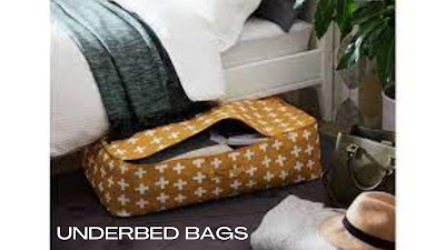 underbed bags help save stoprage space in hostels for college students